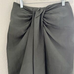 Zara Charcoal Pencil Skirt